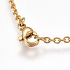 304 Stainless Steel Pendant Necklaces NJEW-F225-11G-4
