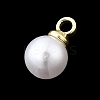 ABS Plastic Imitation Pearl Pendants FIND-H052-01C-04G-2