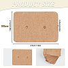 300Pcs Paper Jewelry Earring Display Cards with Hanging Hole CDIS-SP0001-05B-2
