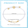 1pc Adjustable Nylon Cord Slider Bracelets for Women BJEW-LP0001-33S-G-2