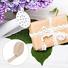 12 Yards Cotton Rhombus Lace Ribbons DIY-WH0580-03-6