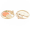 Alloy Enamel Pendants LS-ENAM-S126-106-NR-3