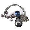 Zinc Alloy Colorful Rhinestone Brooch JEWB-U011-03AS-01-1