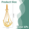 1Pc 925 Sterling Silver Bead Cage Pendant Mounting STER-HS0001-20G-2