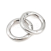 Brass Closed Jump Rings KK-D257-01P-10-2