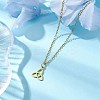 Trinity Knot/Triquetra 304 Stainless Steel Pendant Necklaces NJEW-JN04882-01-2