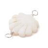 Natural Freshwater Shell Connector Charms PALLOY-JF02442-02-3