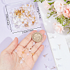 200Pcs 2 Colors 304 Stainless Steel Stud Earring Findings STAS-BBC0004-88-3