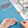 Unicraftale DIY 304 Stainless Steel Earring Making Kits DIY-UN0001-88P-2