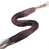 Transparent Gradient Color Glass Beads Strands LS-GLAA-H021-01A-22-1