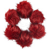 Faux Fox Fur Soft Pompom Ball DIY-WH20002-620A-02-1