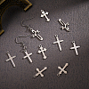 10Pcs 5 Style 304 Stainless Steel Pendants STAS-CJ0001-229-6