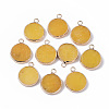 Natural White Jade Pendants G-S359-007F-1