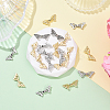20Pcs 2 Colors Rack Plating Alloy Beads FIND-YW0008-16-5