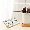 1Pc 18 Grids Imitation Leather Jewelry Trays CON-CL0001-02A-6