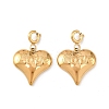 304 Stainless Steel Pendant Decorations STAS-D390-49G-1