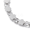 Non-Tarnish 304 Stainless Steel Link Chain Necklaces  NJEW-Q340-02A-P-2