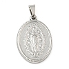 Non-Tarnish 304 Stainless Steel Pendants STAS-B071-02A-18P-1