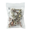6Pcs 2 Colors Tibetan Style Alloy Pendants FIND-FS0002-58-6
