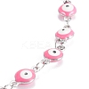 304 Stainless Steel Anklets AJEW-G024-02P-A-3