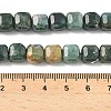 Natural Moss Agate Beads Strands G-C267-A21-5