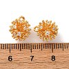Brass Micro Pave Cubic Zirconia Pendants KK-K382-50G-3