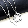 304 Stainless Steel with Mustard Seed Pendant Necklaces FS-WG8D6B2-01-2