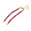 Nylon Cord Bracelets MAK-C003-02G-29-1