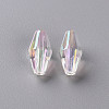 Transparent Acrylic Beads TACR-S156-009-2