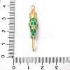 304 Stainless Steel Enamel Pendants STAS-I331-28G-4