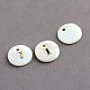 Freshwater Shell Pendants X-SSHEL-S249-I-2