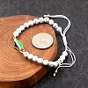 Palestine Map 304 Stainless Steel Enamel Link Bracelets FS-WGEA228-14-2