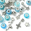 DIY Ocean Theme Alloy & Brass European Style Bracelet Making Kits DIY-FS0007-24-3