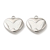 304 Stainless Steel Enamel Pendants STAS-L022-008P-1