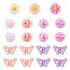 DIY Flower Butterfly Jewelry Making Findings Kits DIY-TA0010-18-1