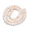 Natural Cultured Freshwater Pearl Beads Strands PEAR-N013-05H-01-3