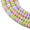 Ombre Effect Dyed Glass Beads Strands GLAA-C043-01D-3