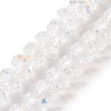 Transparent Glass Beads Strands LAMP-H061-01D-2