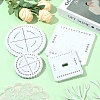 4Pcs 4 Styles EVA Braiding Disc Disk TOOL-YW0001-84-5