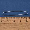 Brass Flat Head Pins KK-H502-01G-S-3