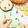 7Pcs 7 Styles Alloy Enamel Pendants ENAM-CJ0007-38-5