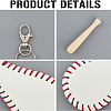 Baseball Theme DIY Luggage Tag Making Kits DIY-CL0002-24A-5