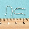 925 Sterling Silver Hoop Earring Findings STER-H107-09S-4