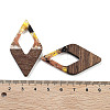 Walnut Wood Pendants FIND-Z050-02A-3