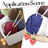 60Pcs ABS Plastic Knitting Crochet Locking Stitch Markers Holder DIY-SC0030-65-7