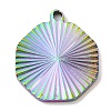 Ion Plating(IP) 304 Stainless Steel Pendants STAS-D025-08M-1