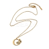 PVD Vacuum Plating 201 Stainless Steel Necklaces NJEW-R267-01O-G-2