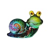 Glass 3D Snail Figurines PW-WG50214-03-1