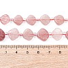 Natural Strawberry Quartz Carved Beads Strands G-H339-A04-01-5