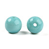 Opaque Solid Color Glass Beads GLAA-N007-8mm-A13-2